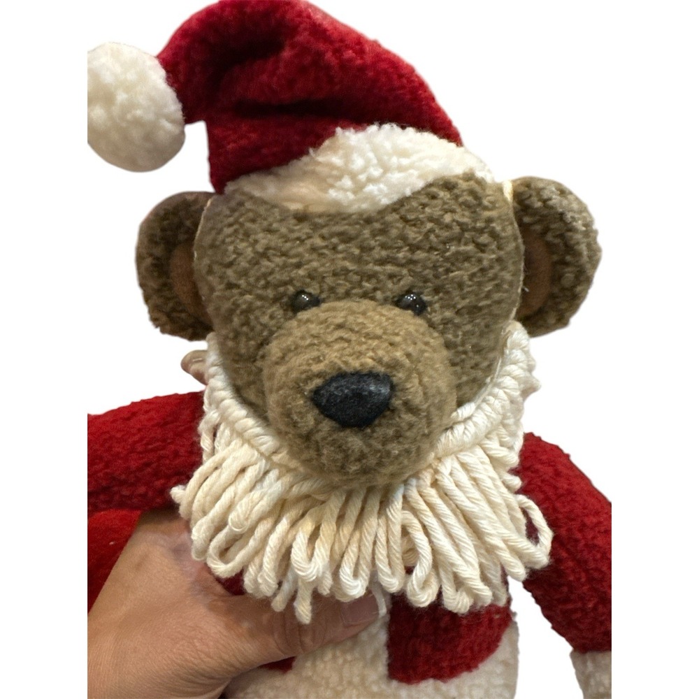 VTG Hallmark 1990's "Kris" The Bear Santa Claus Plush 15" Teddy Christmas Beard - Picture 3 of 3